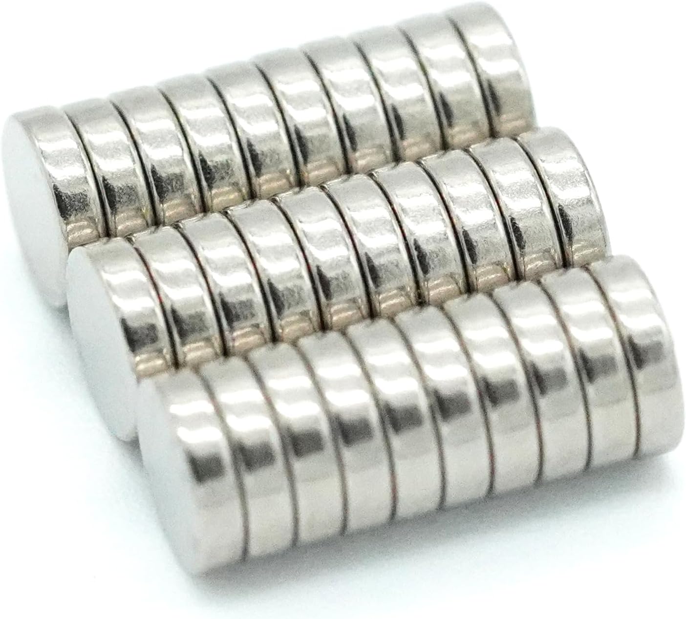 30個入り【市販最強グレード】N54 ネオジム磁石, Φ6×1.5 (mm) 寸法公差±0.05mm 特殊4層防錆メッキ, 丸型, DIY・工業用・キッチン・浴室・室外・事務所 多用途 KYOKEI (30)