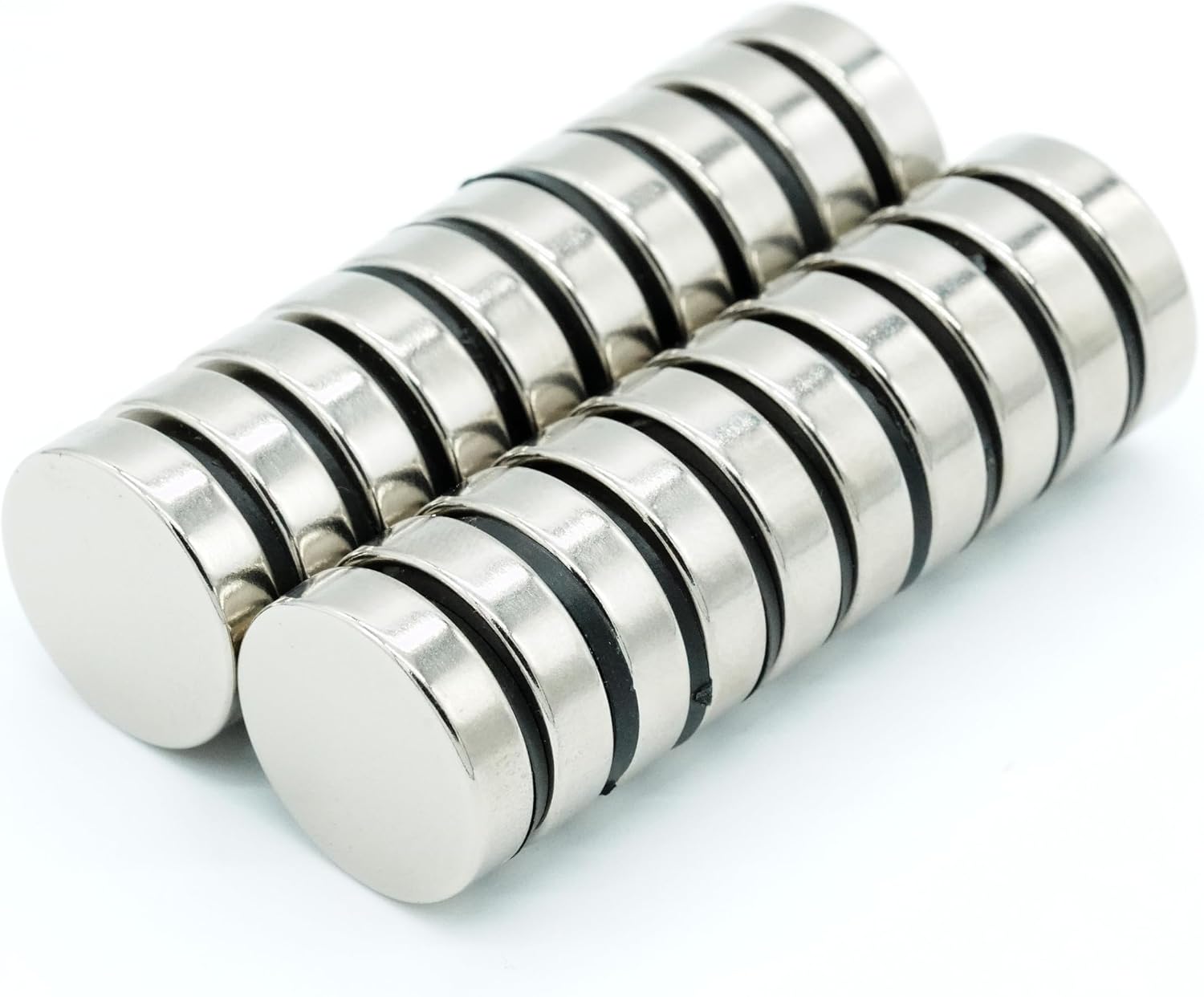 20個入り【防錆】強力ネオジム磁石 N35 Φ20ｘ5（mm） 寸法公差±0.05mm 【防錆特殊4層メッキ】 外径20mm×厚さ5mm DIY・工業用 KYOKEI (20)