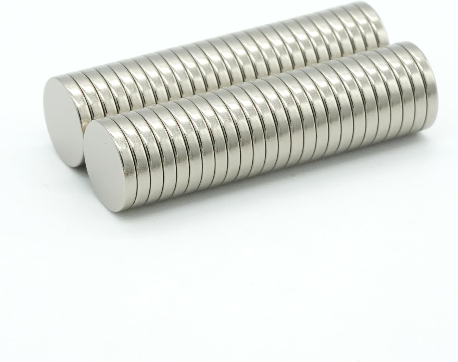 【市販最高グレード】N54 【防錆】強力ネオジム磁石 10mm ×1.5mm (寸法公差±0.05) 特殊4層メッキ DIY 小型 丸型 工業用 キッチン 浴室 室外 事務所 多用途 KYOKEI (50)