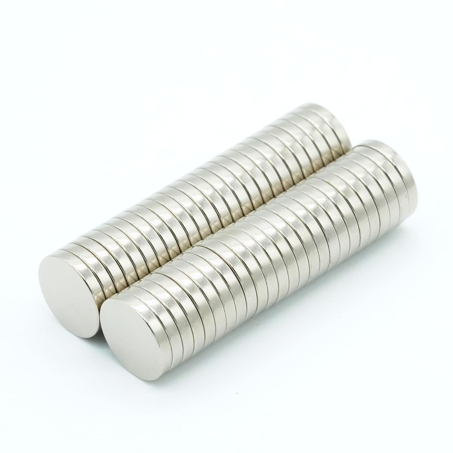 【防錆】強力ネオジム磁石 13mmｘ2mm 寸法公差±0.05mm 一般グレードN35 【防錆特殊4層メッキ】 外径13mm×厚さ2mm DIY・工業用 KYOKEI (50)