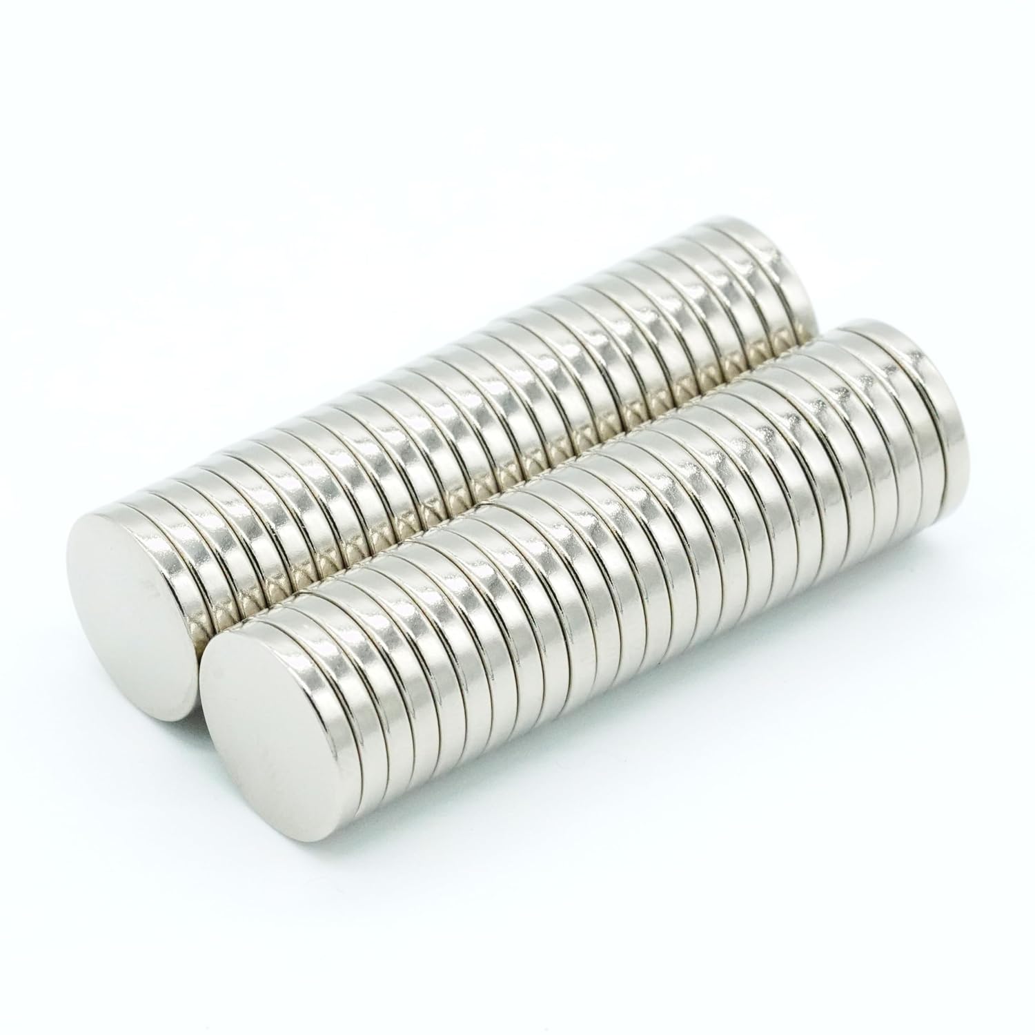 【防錆N35グレード】ネオジム磁石Φ14mmｘ2mm 高精度/公差±0.05mm 【防錆特殊4層メッキ】 DIY・工業用 KYOKEI (50)