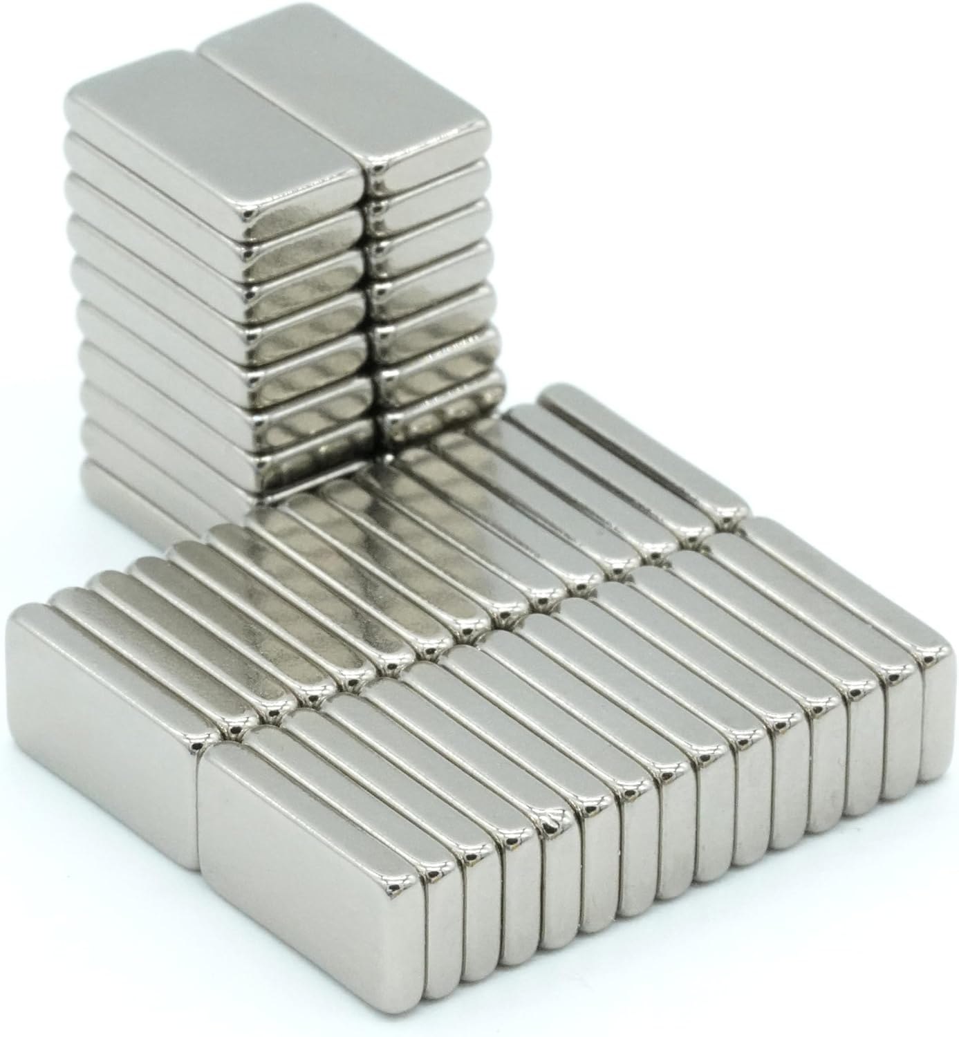 【市販最高グレード】N54 【防錆】強力ネオジム磁石 10mm×5mm×1.5mm, (寸法公差±0.05) 特殊4層メッキ DIY 小型 丸型 工業用 キッチン 浴室 室外 事務所 多用途 KYOKEI (50)