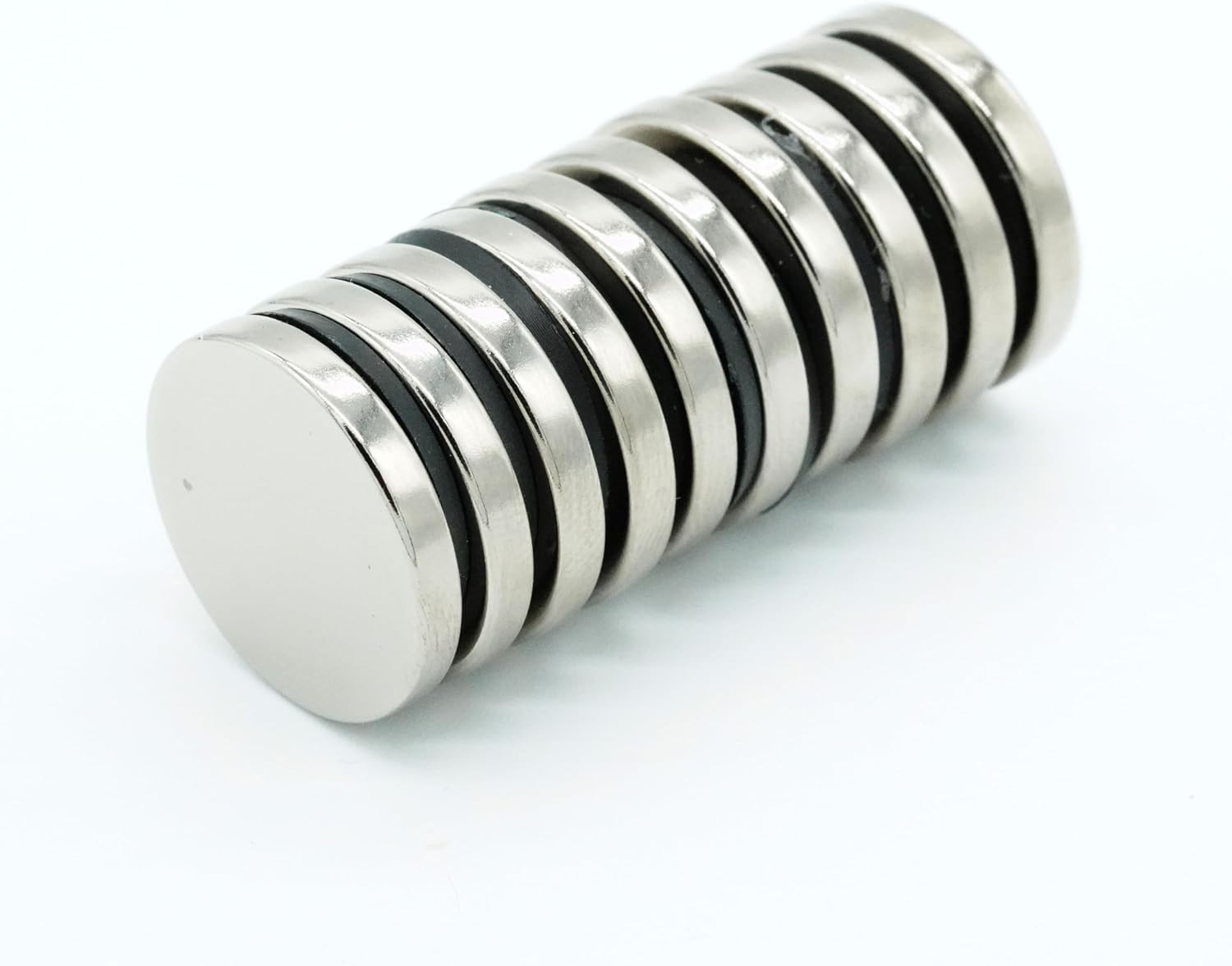 10個入り【防錆】強力ネオジム磁石 N35 Φ20ｘ3（mm） 寸法公差±0.05mm 【防錆特殊4層メッキ】 外径20mm × 厚さ3mm DIY・工業用 KYOKEI (10)