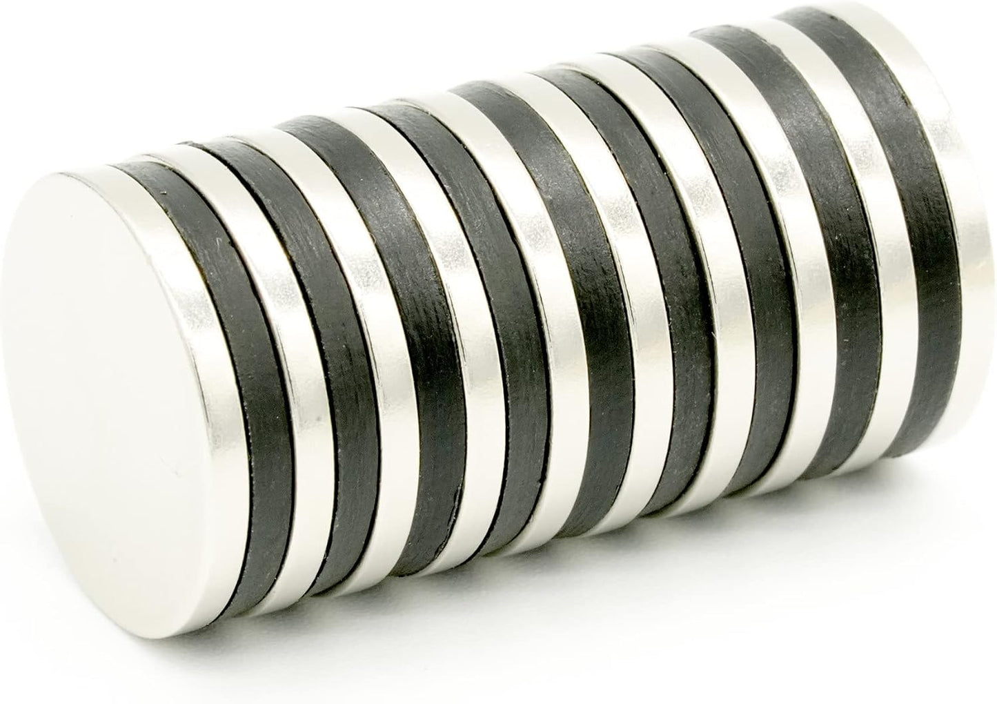 【最上位グレード】N54 ネオジム磁石, Φ15x1.5 (mm) 寸法公差±0.05mm 特殊4層防錆メッキ, 丸型, DIY・工業用・キッチン・浴室・室外・事務所 多用途 KYOKEI (10)
