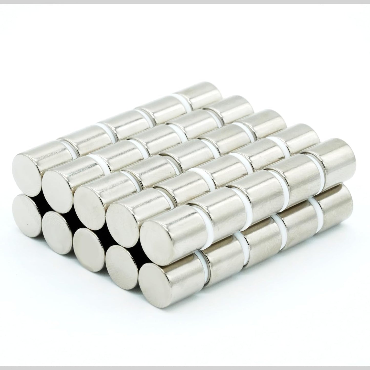 【防錆】強力ネオジム磁石 10ｍｍ × 10mm N35 特殊4層メッキ DIY 小型 丸型 工業用 キッチン 浴室 室外 事務所 多用途 KYOKEI (50)