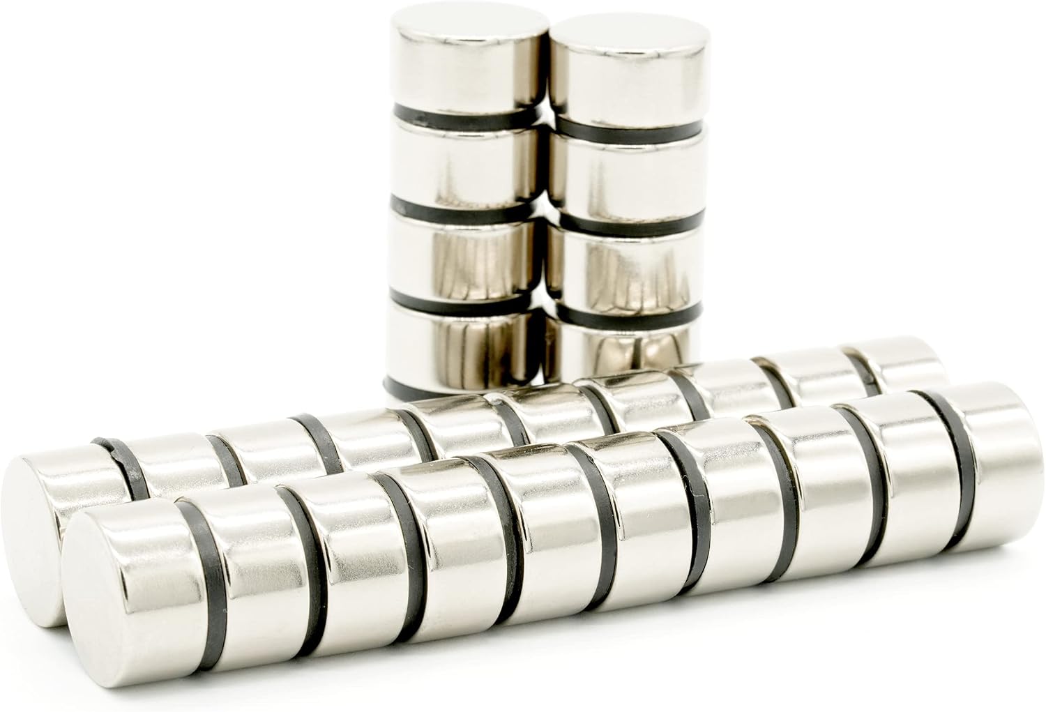 【防錆】強力ネオジム磁石 16ｍｍ × 8mm 30個セット N35 丸形 DIY 工業用 KYOKEI