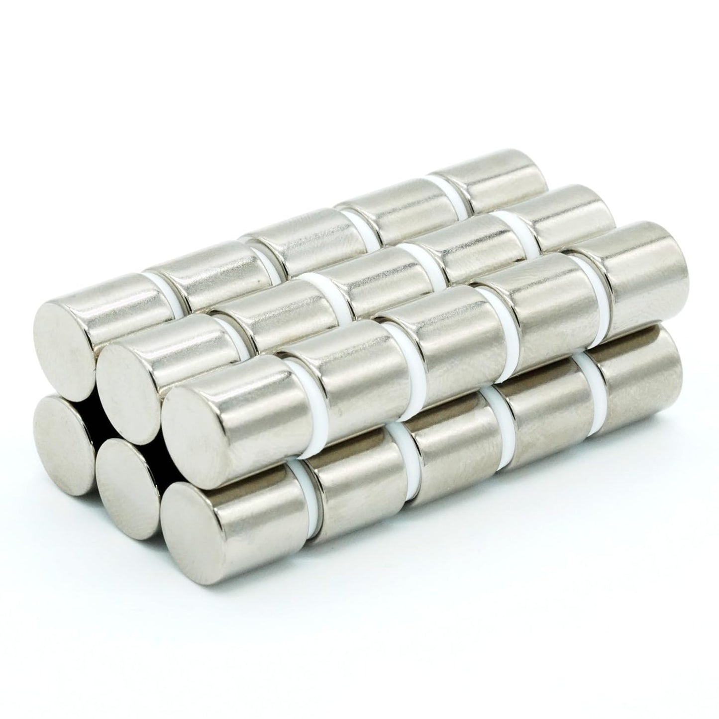 【防錆】強力ネオジム磁石 10ｍｍ × 10mm N35 30個セット 殊4層メッキ DIY 小型 丸型 工業用 キッチン 浴室 室外 事務所 多用途 KYOKEI