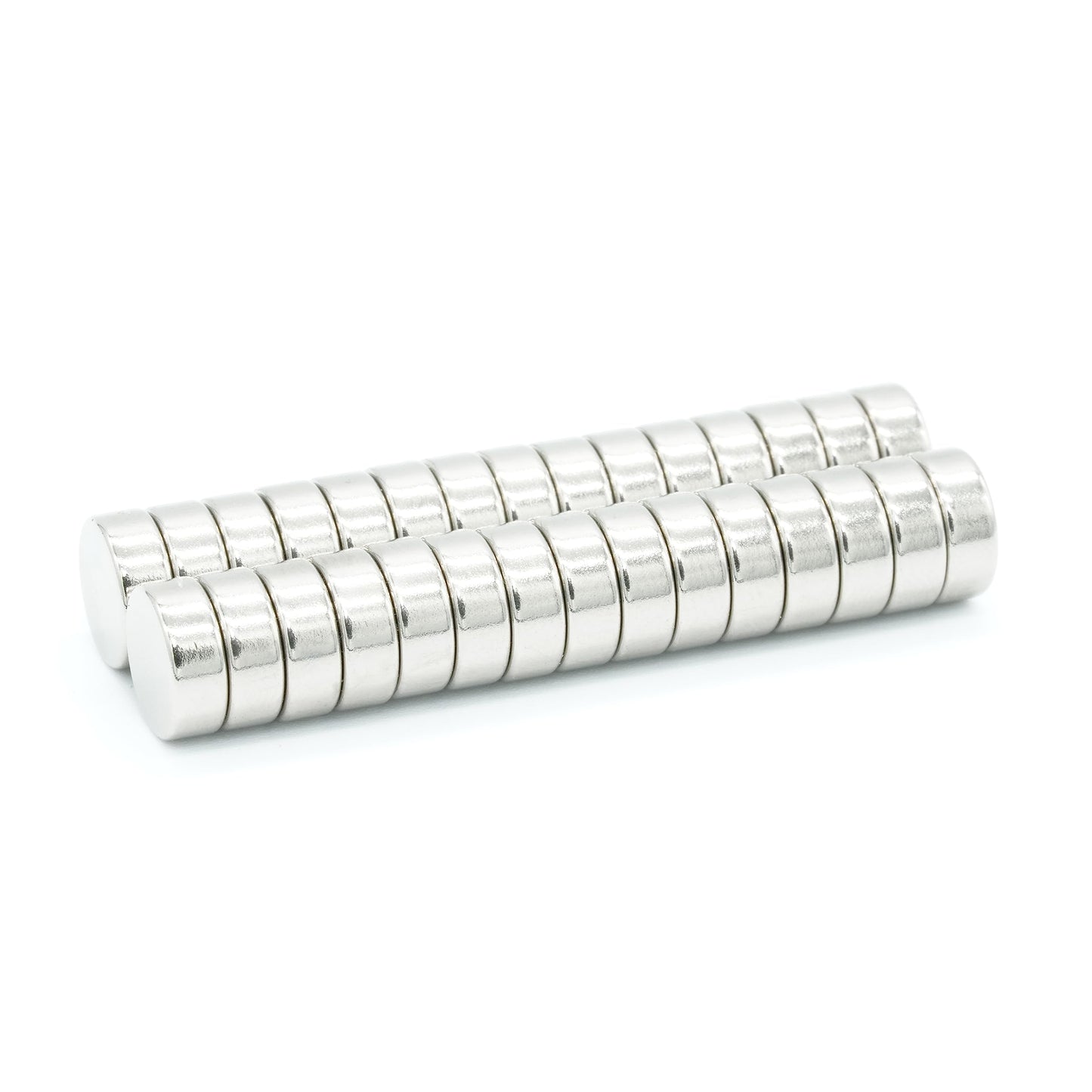 【市販最高グレード】N54 Φ 8×3（mm）強力ネオジム磁石 (寸法公差±0.05) 【防錆特殊4層メッキ】外径8mm x 厚さ3mm, DIY 小型 円柱型 工業用 キッチン 浴室 室外 事務所 多用途 KYOKEI (30)