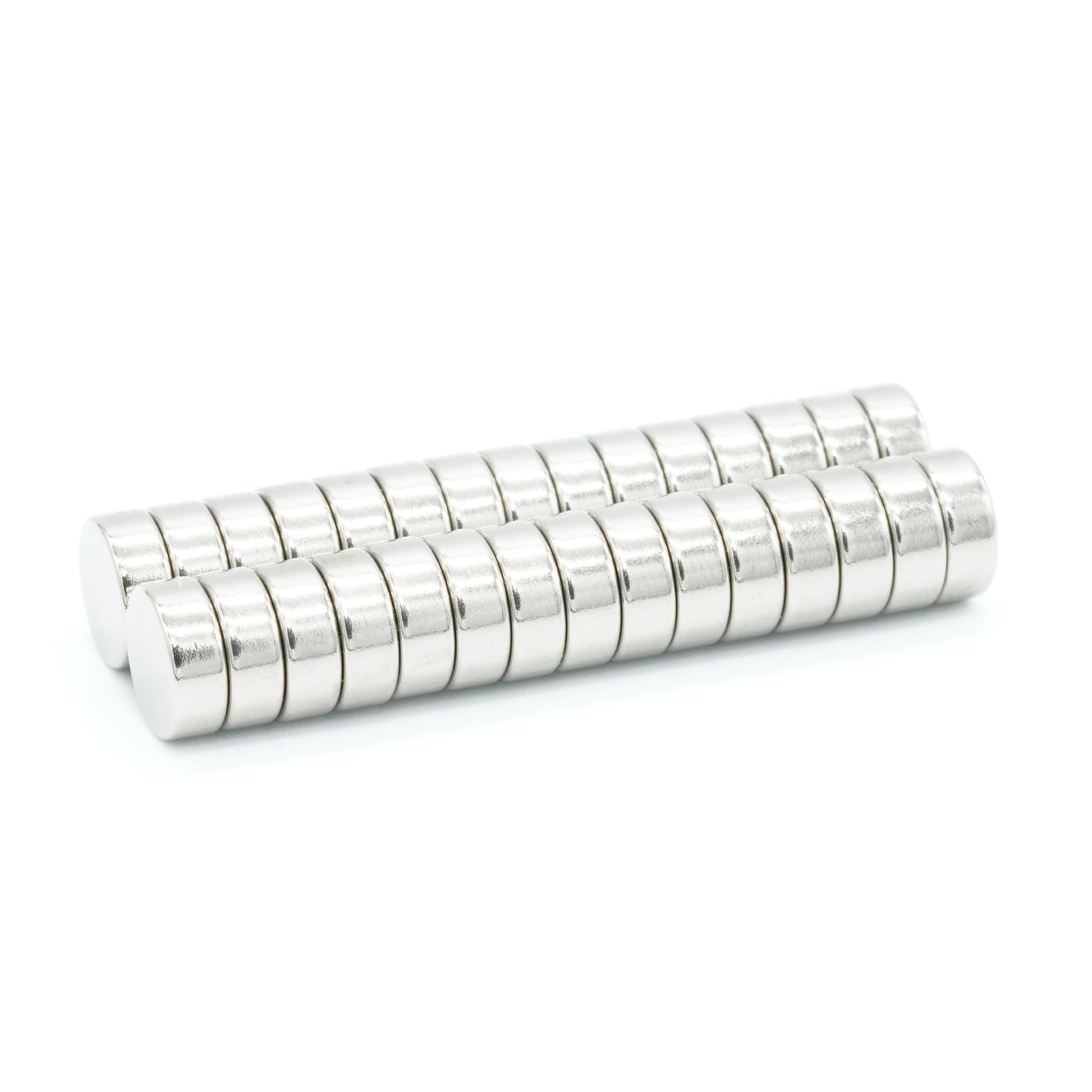 【市販最高グレード】N54 Φ 8×3（mm）強力ネオジム磁石 (寸法公差±0.05) 【防錆特殊4層メッキ】外径8mm x 厚さ3mm, DIY 小型 円柱型 工業用 キッチン 浴室 室外 事務所 多用途 KYOKEI (30)