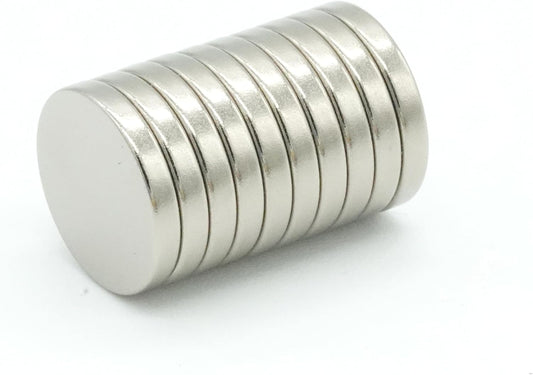 【市販最高グレード】N54 【防錆】強力ネオジム磁石 10mm ×1.5mm (寸法公差±0.05) 特殊4層メッキ DIY 小型 丸型 工業用 キッチン 浴室 室外 事務所 多用途 KYOKEI (10)