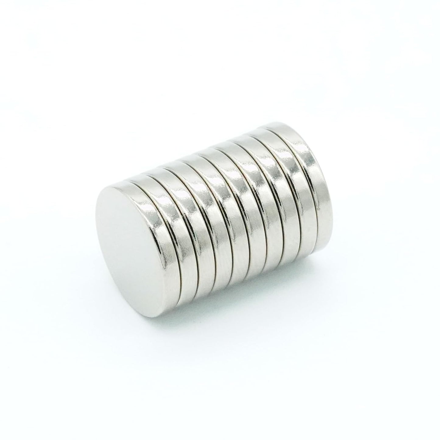 【防錆】強力ネオジム磁石 14mmｘ2mm 寸法公差±0.05mm 一般グレードN35 【防錆特殊4層メッキ】 外径14mm×厚さ2mm DIY・工業用 KYOKEI (10)